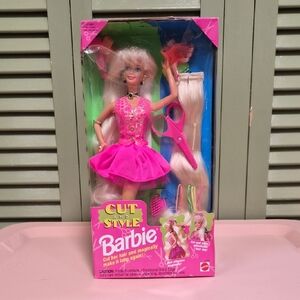 Barbie Cut and Style Doll in Vibrant Pink